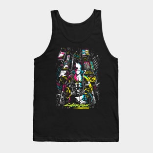 Cyberpunk David Martinez Tank Top